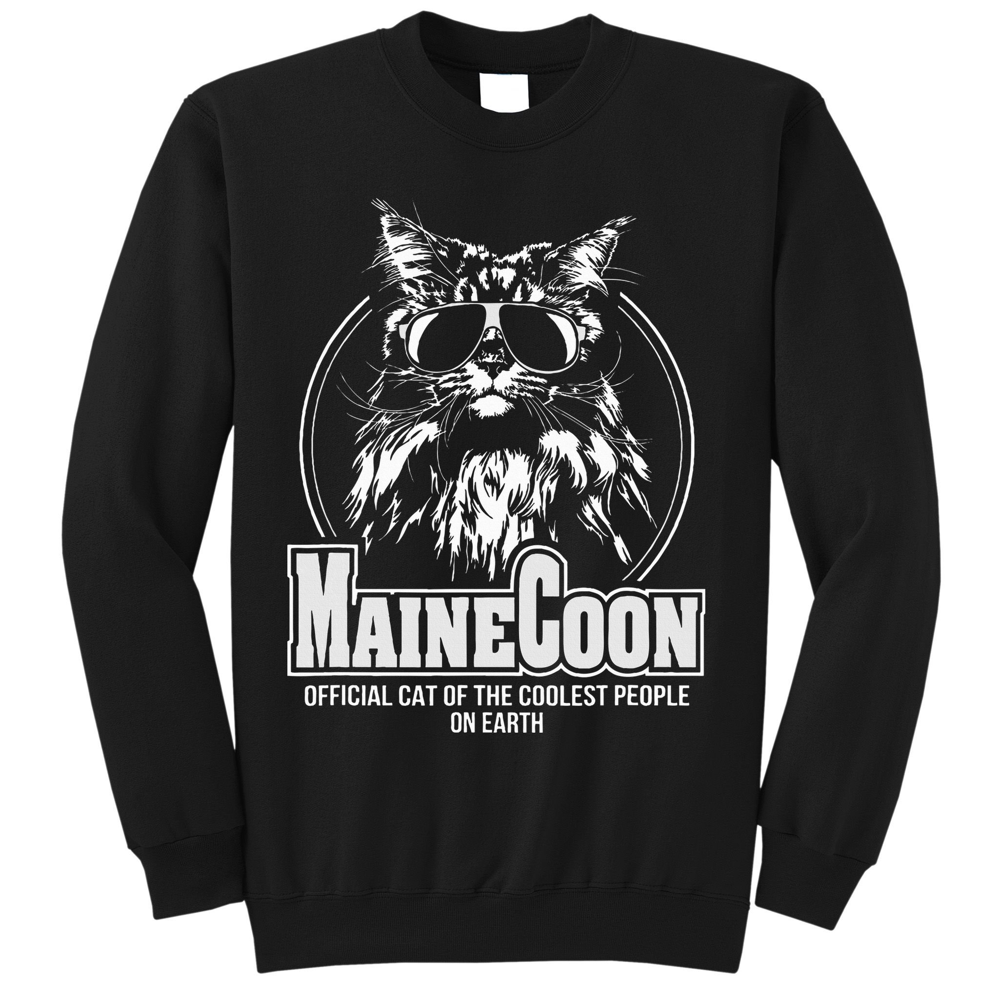 Proud Maine Coon Cool Cat Sweatshirt