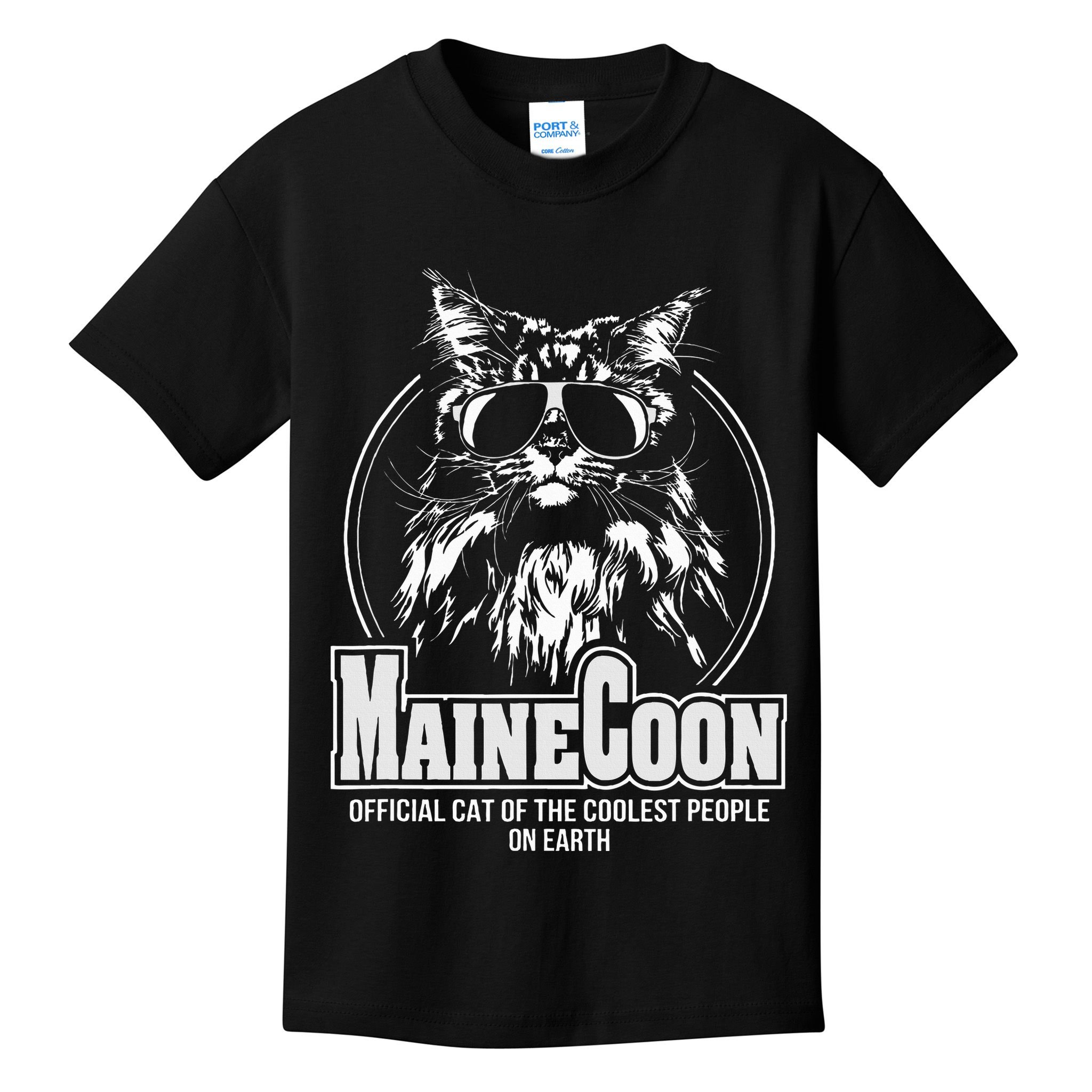 Proud Maine Coon Cool Cat Kids T-Shirt
