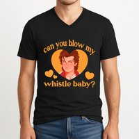 Peeta Mellark Can You Blow My Whistle Baby Josh Meme Josh Can You V-Neck T-Shirt