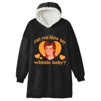 Peeta Mellark Can You Blow My Whistle Baby Josh Meme Josh Can You Hooded Wearable Blanket