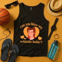 Peeta Mellark Can You Blow My Whistle Baby Josh Meme Josh Can You Tank Top