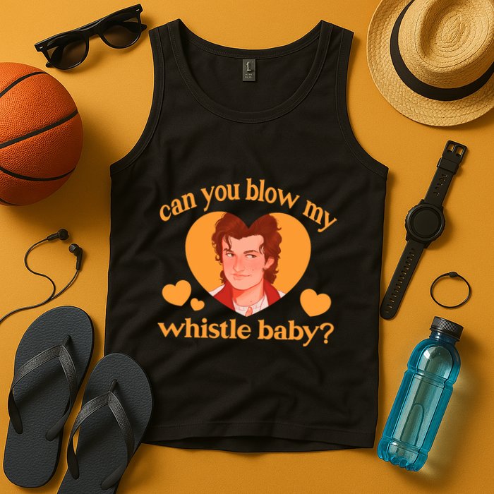 Peeta Mellark Can You Blow My Whistle Baby Josh Meme Josh Can You Tank Top
