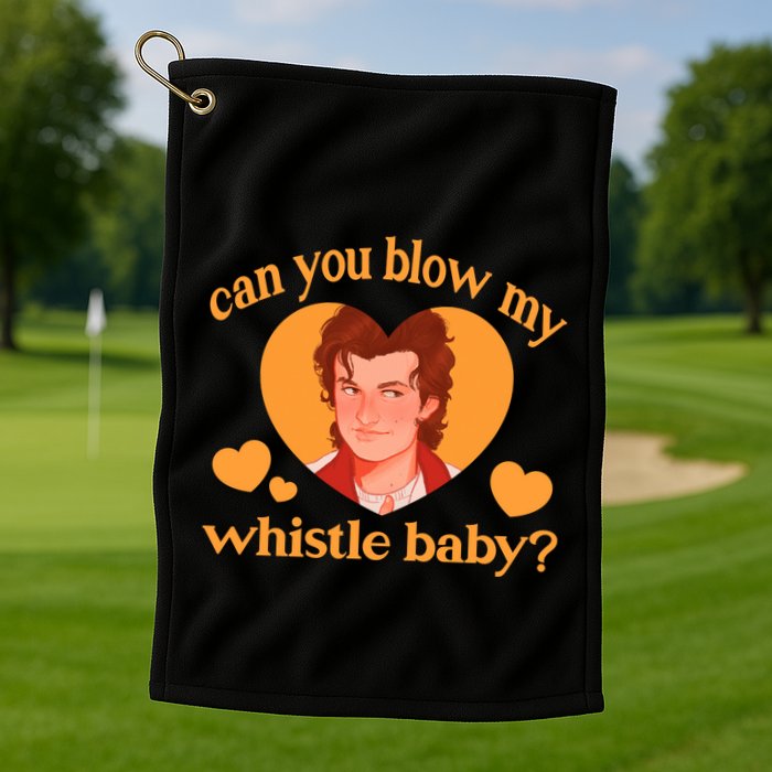 Peeta Mellark Can You Blow My Whistle Baby Josh Meme Josh Can You Golf Towel
