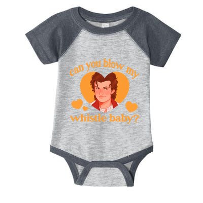 Peeta Mellark Can You Blow My Whistle Baby Josh Meme Josh Can You Infant Baby Jersey Bodysuit