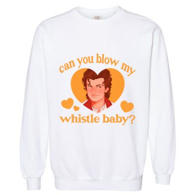 Peeta Mellark Can You Blow My Whistle Baby Josh Meme Josh Can You Garment-Dyed Sweatshirt