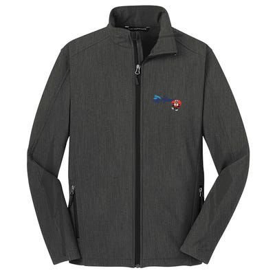 Pfizer Mascot Clotty Core Soft Shell Jacket