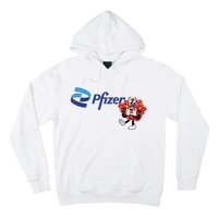 Pfizer Mascot Clotty Hoodie