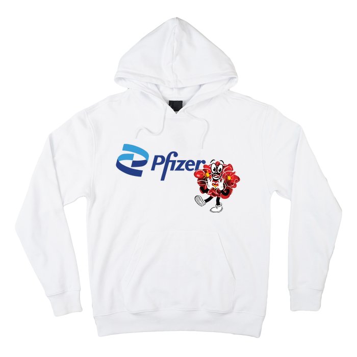 Pfizer Mascot Clotty Hoodie