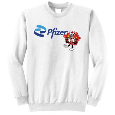 Pfizer Mascot Clotty Sweatshirt