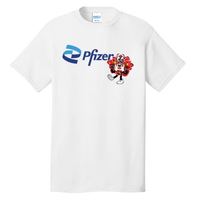 Pfizer Mascot Clotty Tall T-Shirt