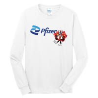 Pfizer Mascot Clotty Tall Long Sleeve T-Shirt