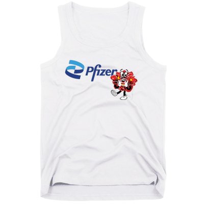 Pfizer Mascot Clotty Tank Top