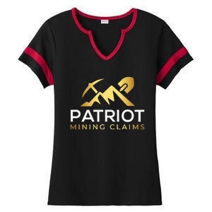 Patriot Mining Claims Ladies Halftime Notch Neck Tee