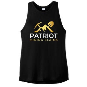 Patriot Mining Claims Ladies PosiCharge Tri-Blend Wicking Tank