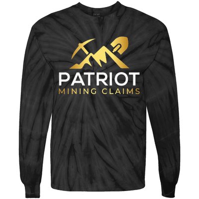 Patriot Mining Claims Tie-Dye Long Sleeve Shirt