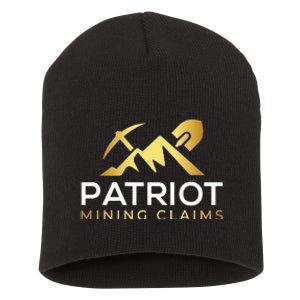 Patriot Mining Claims Short Acrylic Beanie