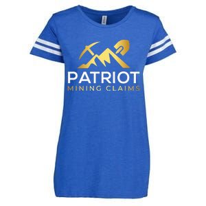 Patriot Mining Claims Enza Ladies Jersey Football T-Shirt