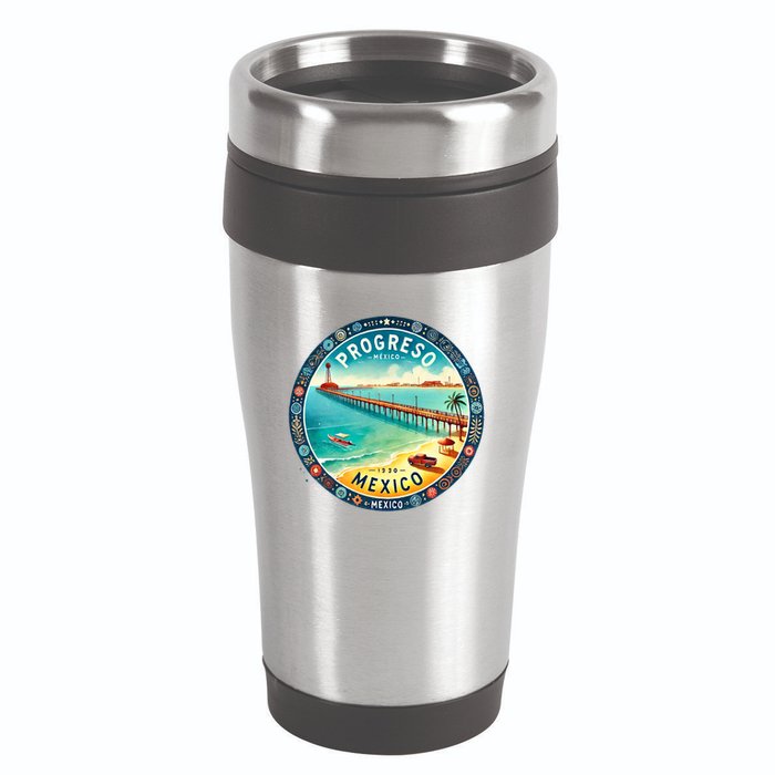Progresso Mexico Cruise Destination 16oz Travel Tumbler