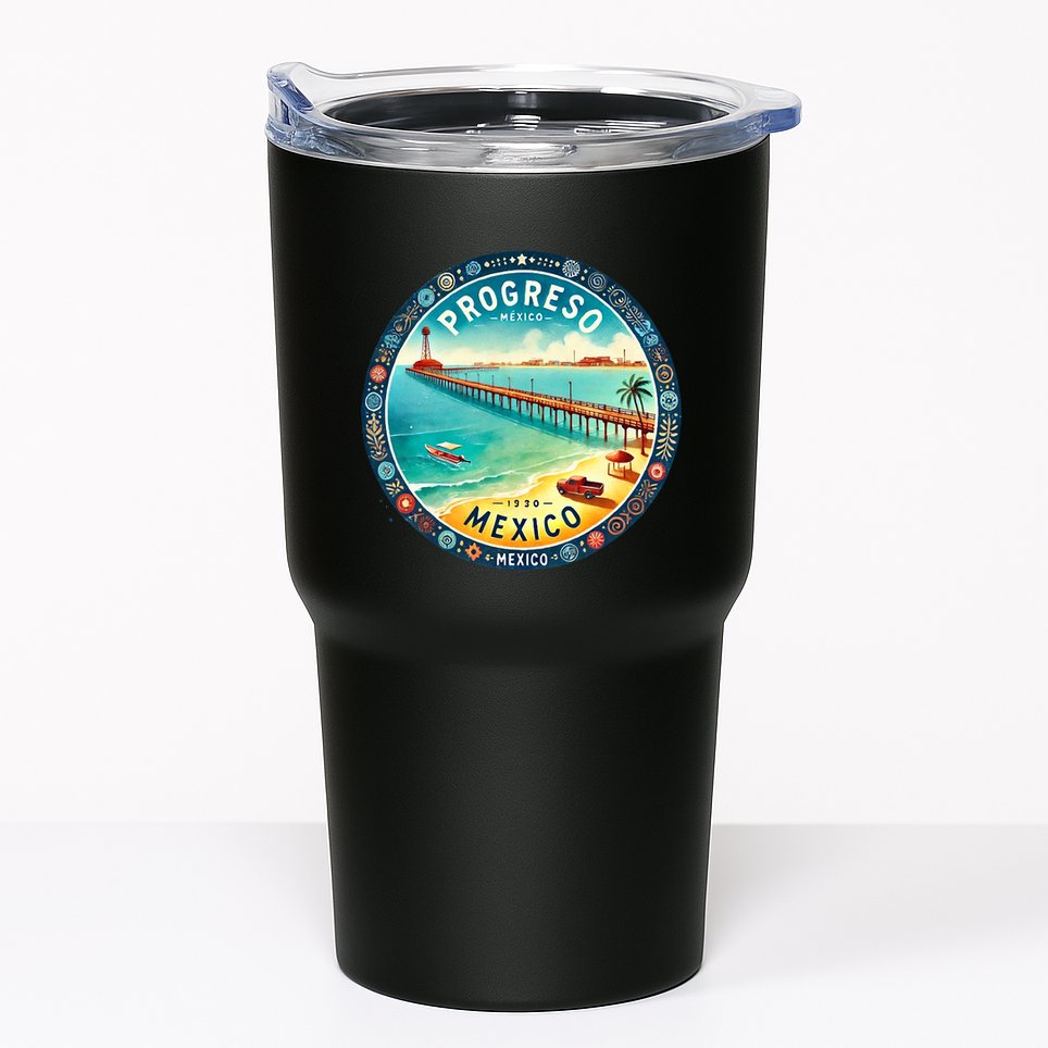 Progresso Mexico Cruise Destination Tumbler