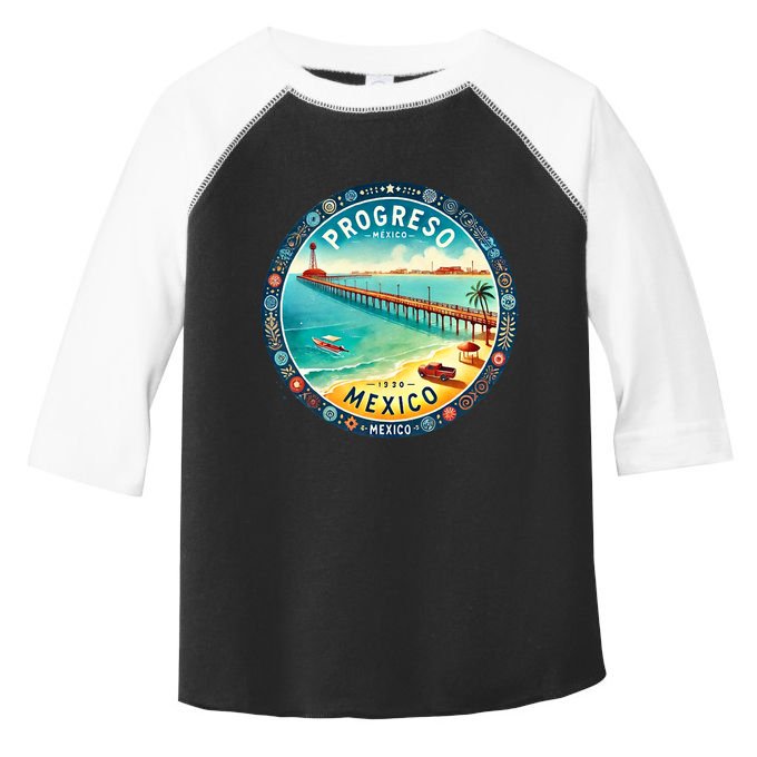Progresso Mexico Cruise Destination Toddler Fine Jersey T-Shirt