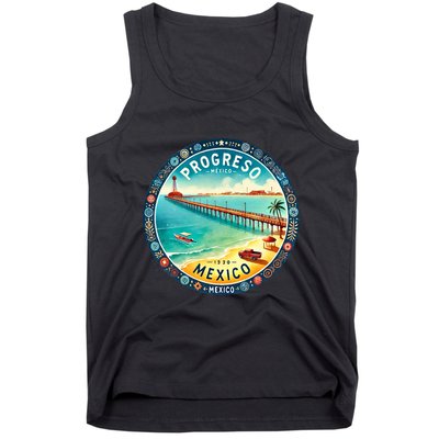 Progresso Mexico Cruise Destination Tank Top
