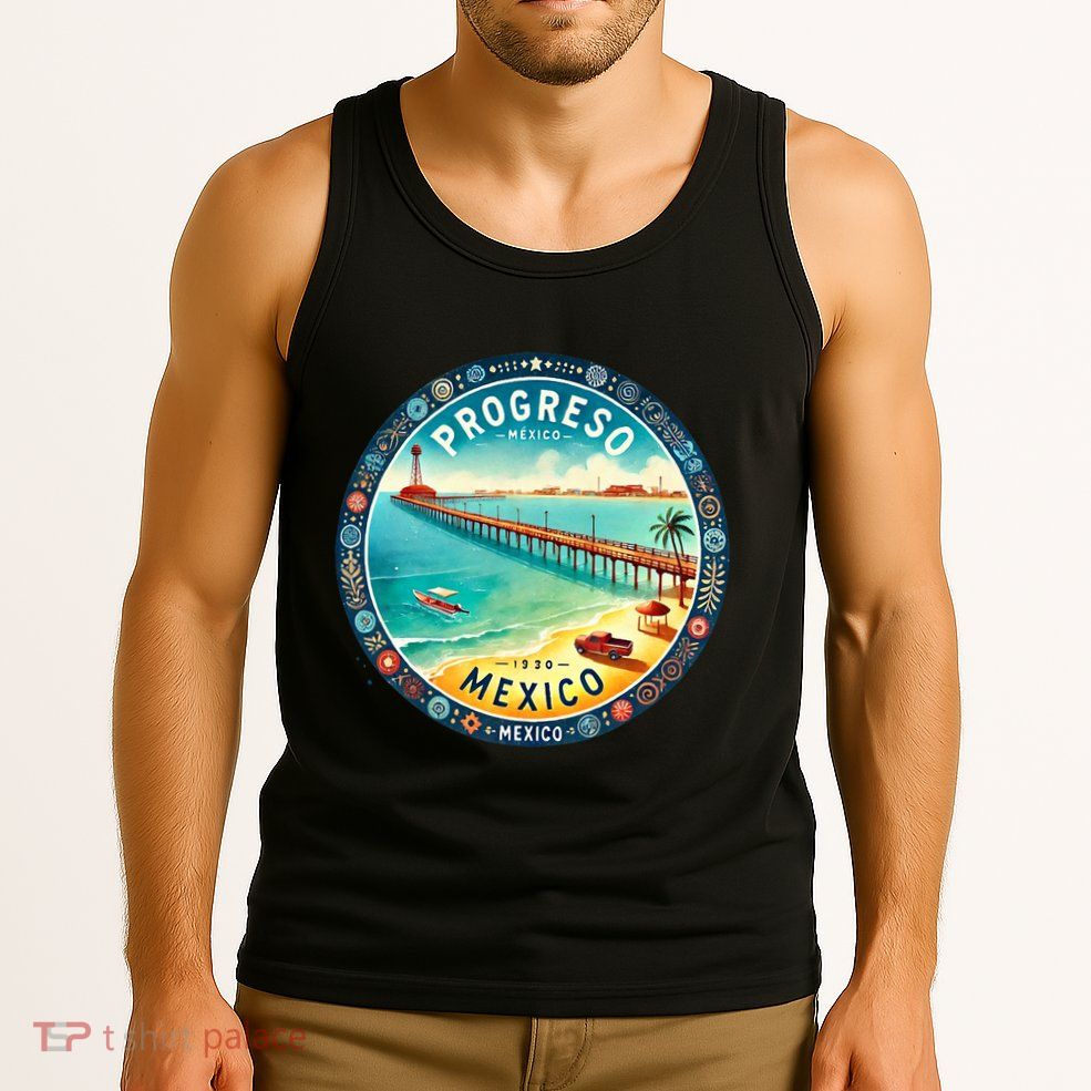 Progresso Mexico Cruise Destination Tank Top