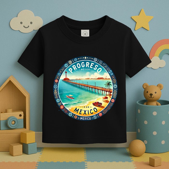 Progresso Mexico Cruise Destination Toddler T-Shirt