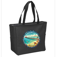 Progresso Mexico Cruise Destination Zip Tote Bag