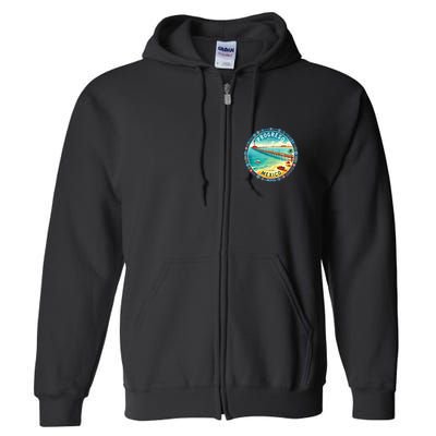 Progresso Mexico Cruise Destination Full Zip Hoodie