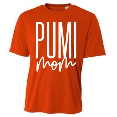 Pumi Mom Cute Pumi Dog Mama I Love My Pumi Gift Cooling Performance Crew T-Shirt