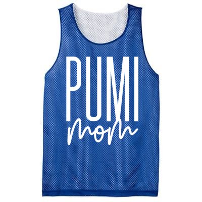 Pumi Mom Cute Pumi Dog Mama I Love My Pumi Gift Mesh Reversible Basketball Jersey Tank