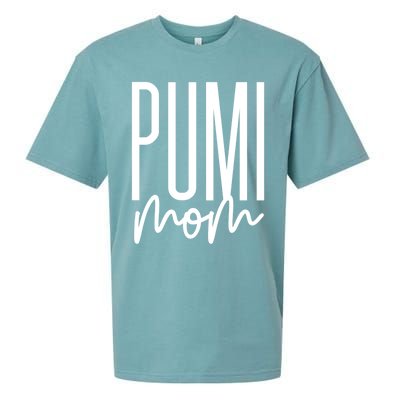 Pumi Mom Cute Pumi Dog Mama I Love My Pumi Gift Sueded Cloud Jersey T-Shirt