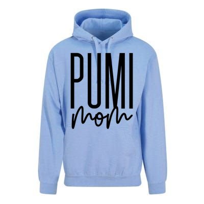 Pumi Mom Cute Pumi Dog Mama I Love My Pumi Gift Unisex Surf Hoodie