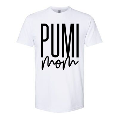 Pumi Mom Cute Pumi Dog Mama I Love My Pumi Gift Softstyle CVC T-Shirt