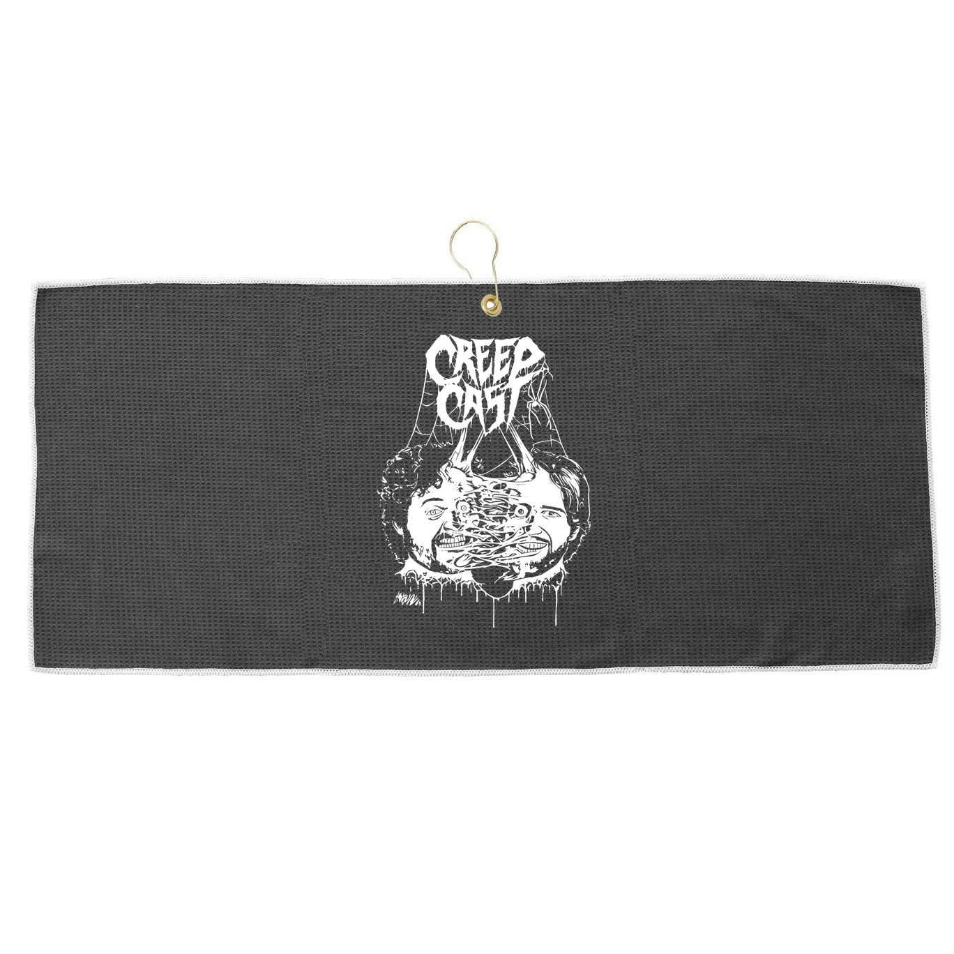 Papa Meat Creep Cast Large Microfiber Waffle Golf Towel