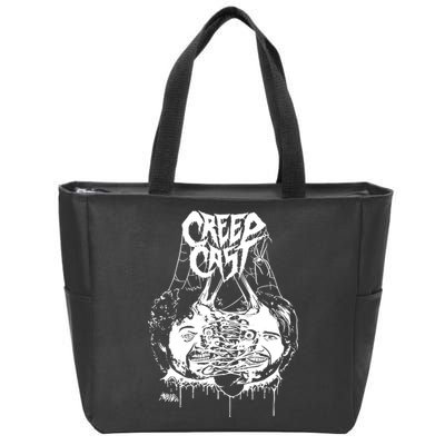 Papa Meat Creep Cast Zip Tote Bag