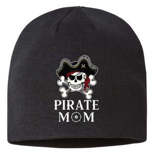 Pirate Mama Costume Jolly Roger Crossbones Sustainable Beanie