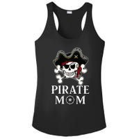 Pirate Mama Costume Jolly Roger Crossbones Ladies PosiCharge Competitor Racerback Tank