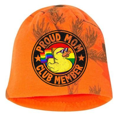 Proud Mom Club Member Rubber Duck Rainbow G.A.Y Kati - Camo Knit Beanie