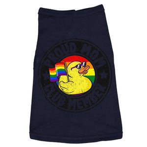 Proud Mom Club Member Rubber Duck Rainbow G.A.Y Doggie Tank