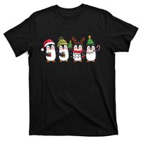 Penguin Merry Christmas Sweatshirt Cute Penguin Xmas Light T-Shirt