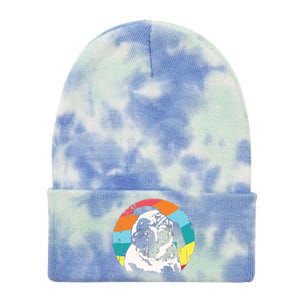 Pug Mops Carlin Dog Breed Tie Dye 12in Knit Beanie