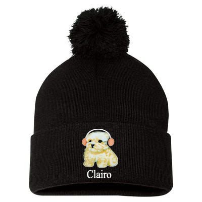 Paul Mescal Clairo Dog Pom Pom 12in Knit Beanie