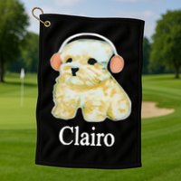 Paul Mescal Clairo Dog Golf Towel