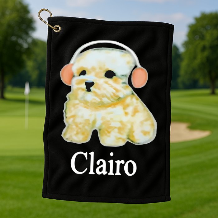 Paul Mescal Clairo Dog Golf Towel
