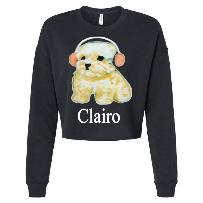 Paul Mescal Clairo Dog Cropped Pullover Crew