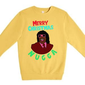 Pin.K Merry Christmas Nugga After Next Christmas Premium Crewneck Sweatshirt