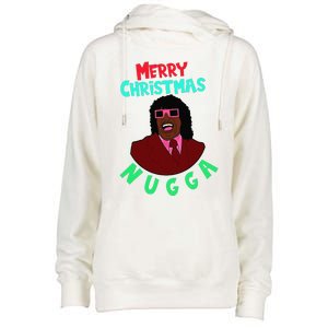 Pin.K Merry Christmas Nugga After Next Christmas Womens Funnel Neck Pullover Hood