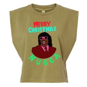 Pin.K Merry Christmas Nugga After Next Christmas Garment-Dyed Women's Muscle Tee