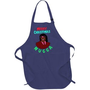 Pin.K Merry Christmas Nugga After Next Christmas Full-Length Apron With Pockets